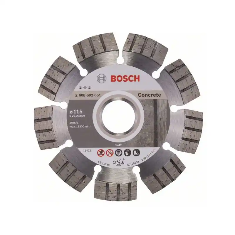 Disque à tronçonner diamanté Best for Concrete 115 x 22,23mm