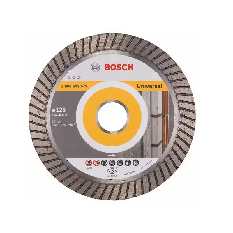 Disque à tronçonner diamanté Best for Universal Turbo D 125 x 2223 mm