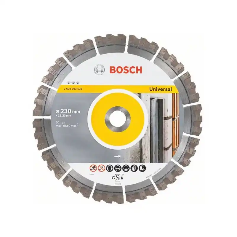 Disque à tronçonner diamanté Best for Universal D. 230 x 22,23 mm