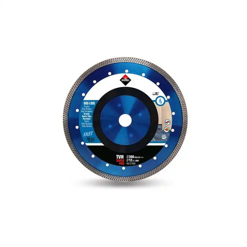 Disque diamant pour matériaux durs 300x254x2mm TURBO VIPER TVH-300 SUP