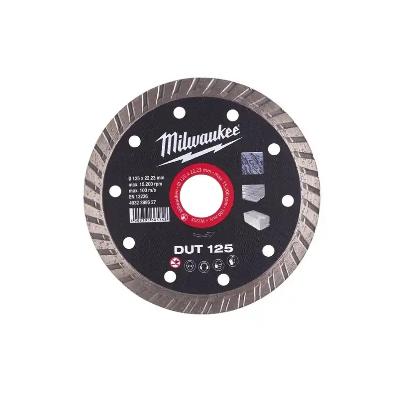 Disque diamant DUT 125 x 22,23 x 2,3 mm