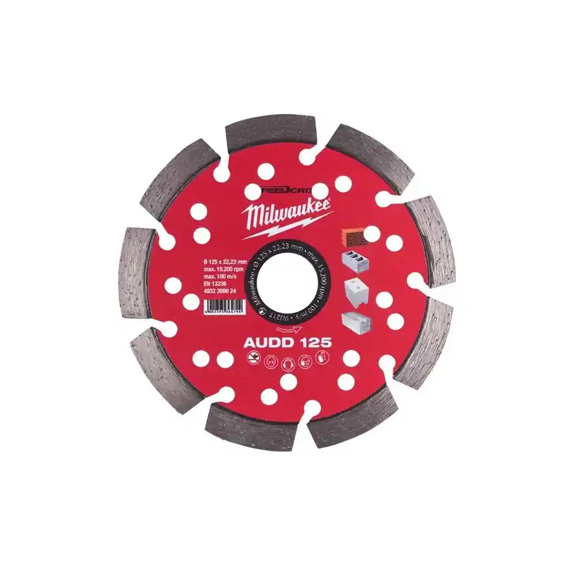 Disque diamant AUDD 125 x 22,23 x 2,6 mm