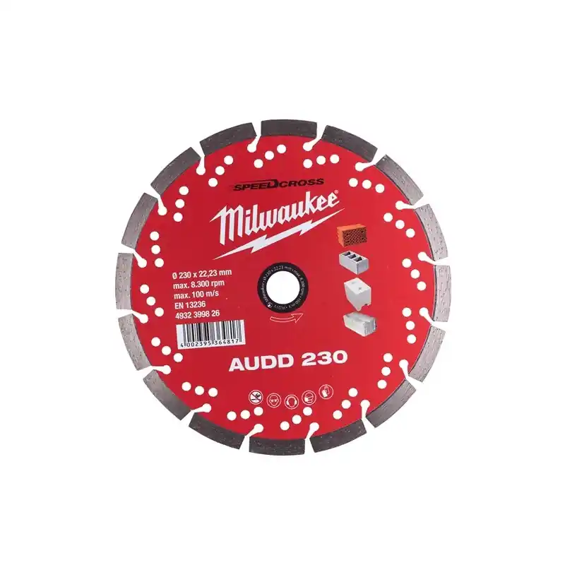 Disque diamant AUDD 230 x 22,23 x 2,6 mm