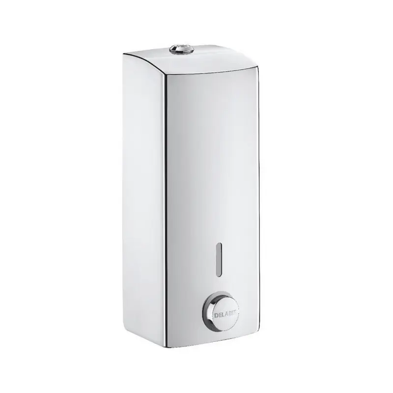 Distributeur de savon en inox poli brillant 1 Litre