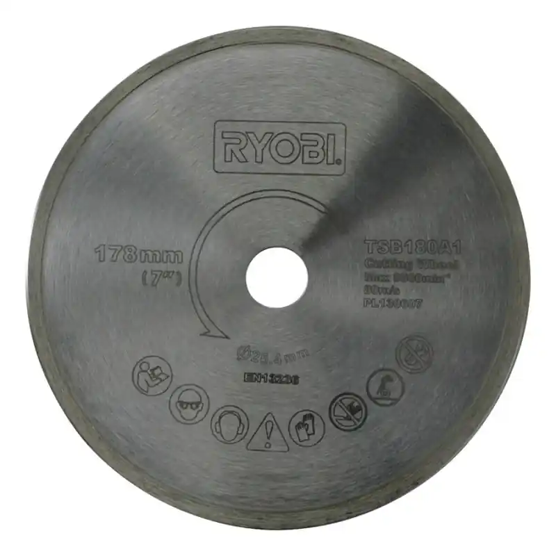 Disque Diam 178 mm alésage 25,4 mm pour carrelette WS721 TSB180A1
