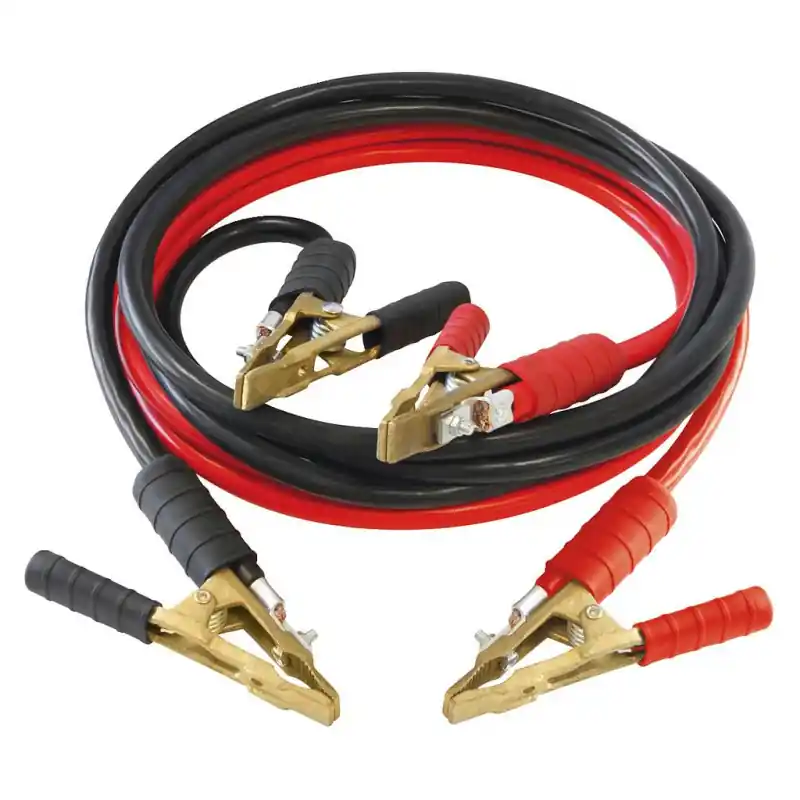 Câbles démarrage 500 A 3 m / 25 mm² Pinces laiton 564015