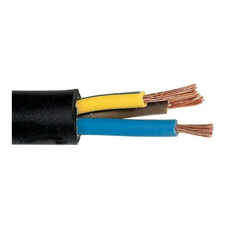 Câble industriel souple H07 RN-F 3G2,5 mm² Diam 14,5 mm 50 m