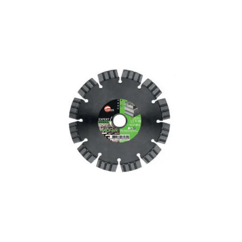 Disque diamant Segment Turbo Granit Quartz Diam 125mm