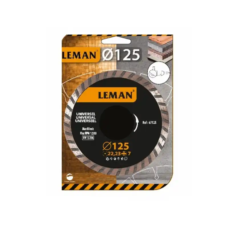 Disque Diamant Jante Continue Universel 230x22.23 Ht 7
