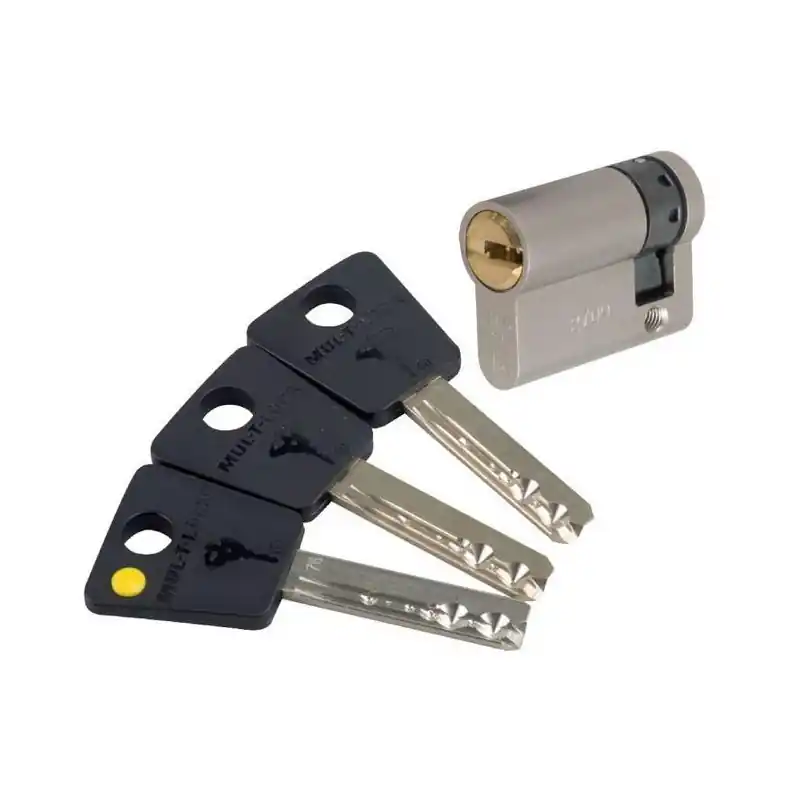 Demi-cylindre 7 x 7 Varié Nickelé 32,5x10 mm