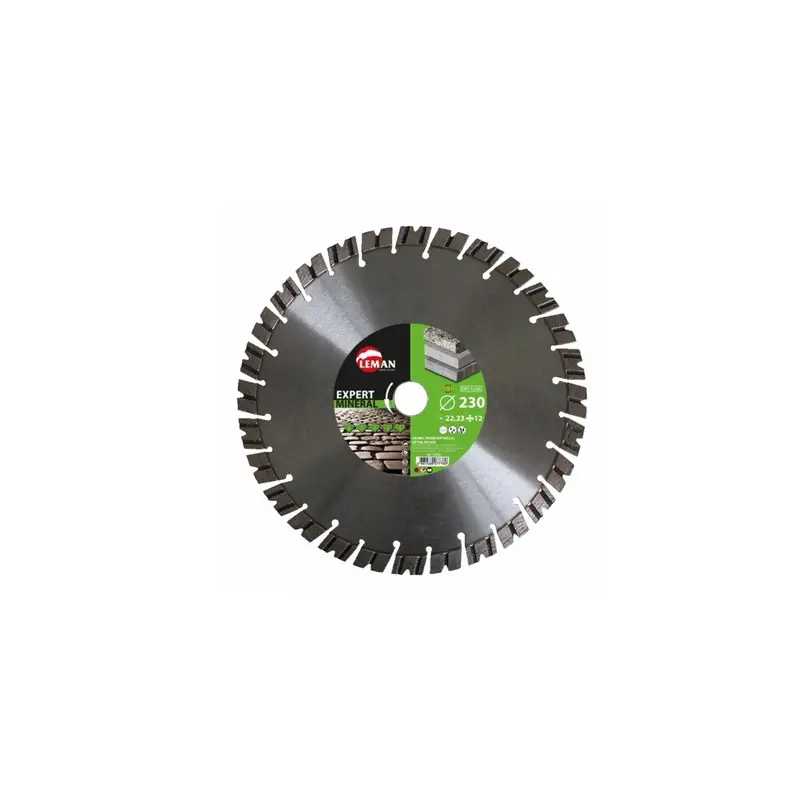 Disque diamant segment granit pierre naturelle 230x22,23x2,6mm