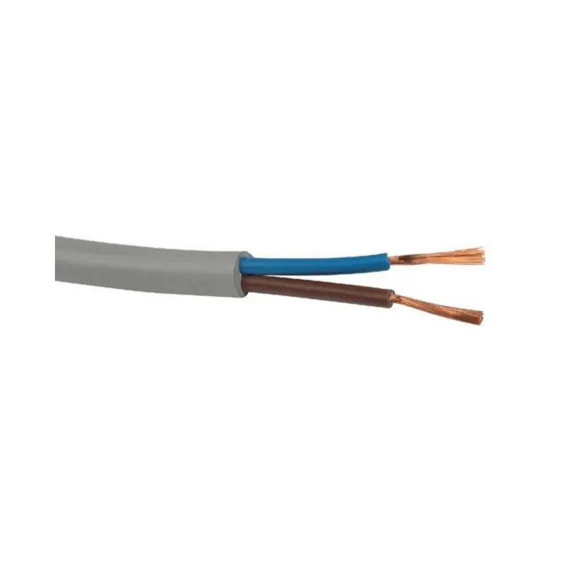Câble souple domestique H05 VV-F gris 3G0,75 mm² Diam 7,6 mm 50 m