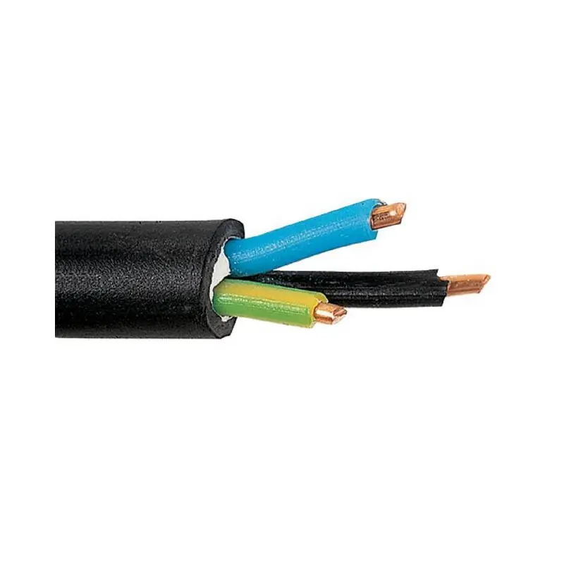 Câble industriel rigide U 1000 R2V 3G2,5 mm² Diam 12,5 mm 100 m
