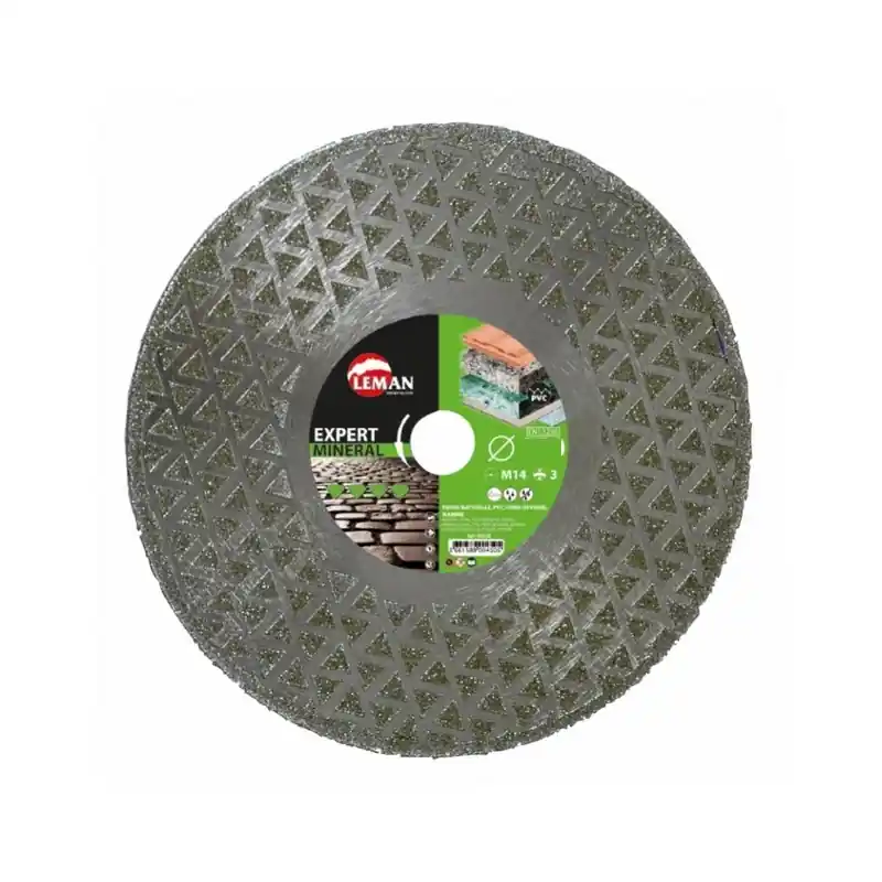 Disque Diamant Coupe Et Ponce Pierre, Granit 125x M14 Ht 3