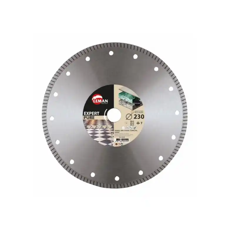 Disque Diamant Jante Continue Grès Cérame 125x22,23 Ht 7