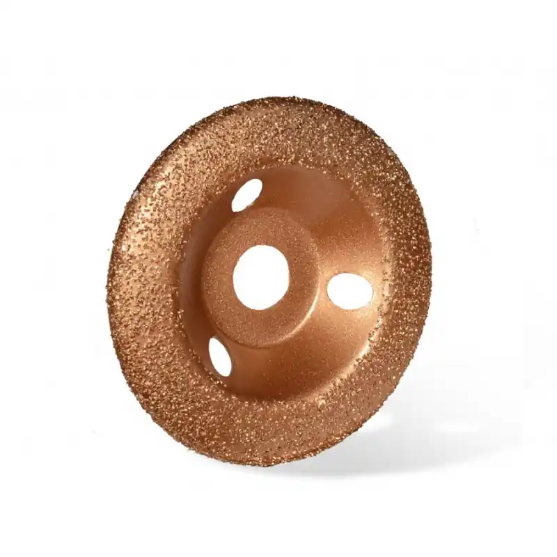 Disque abrasif 125 mm bombé grain fin 36 92755