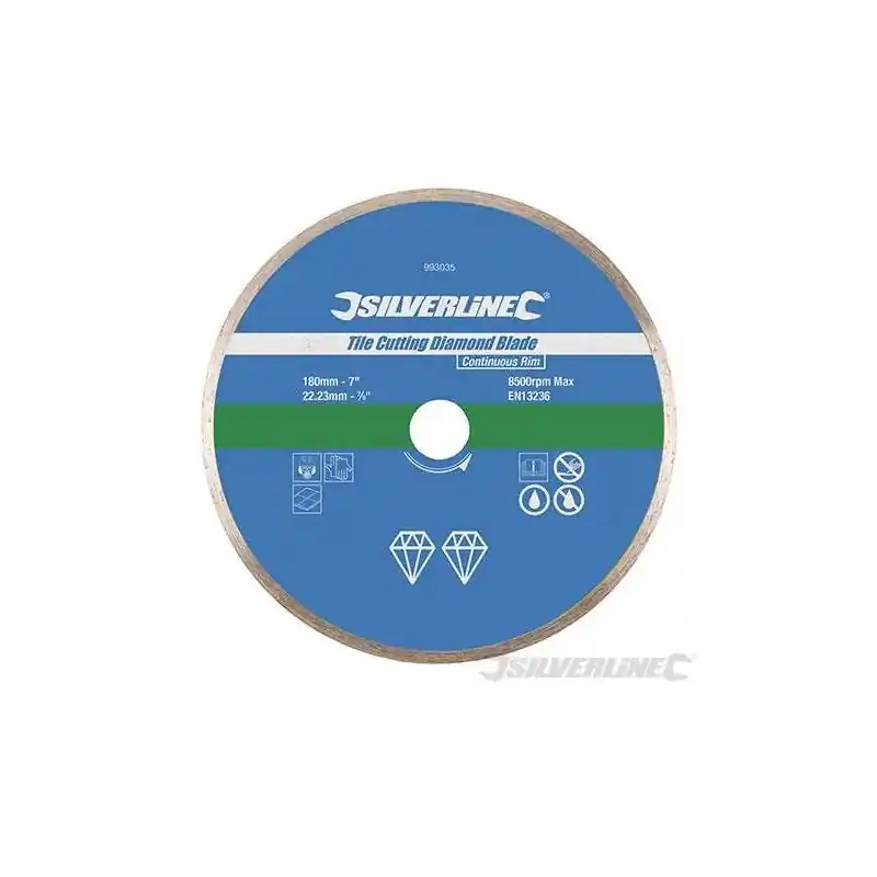 Disque diamant à tronçonner le carrelage 180 x 22,2 mm
