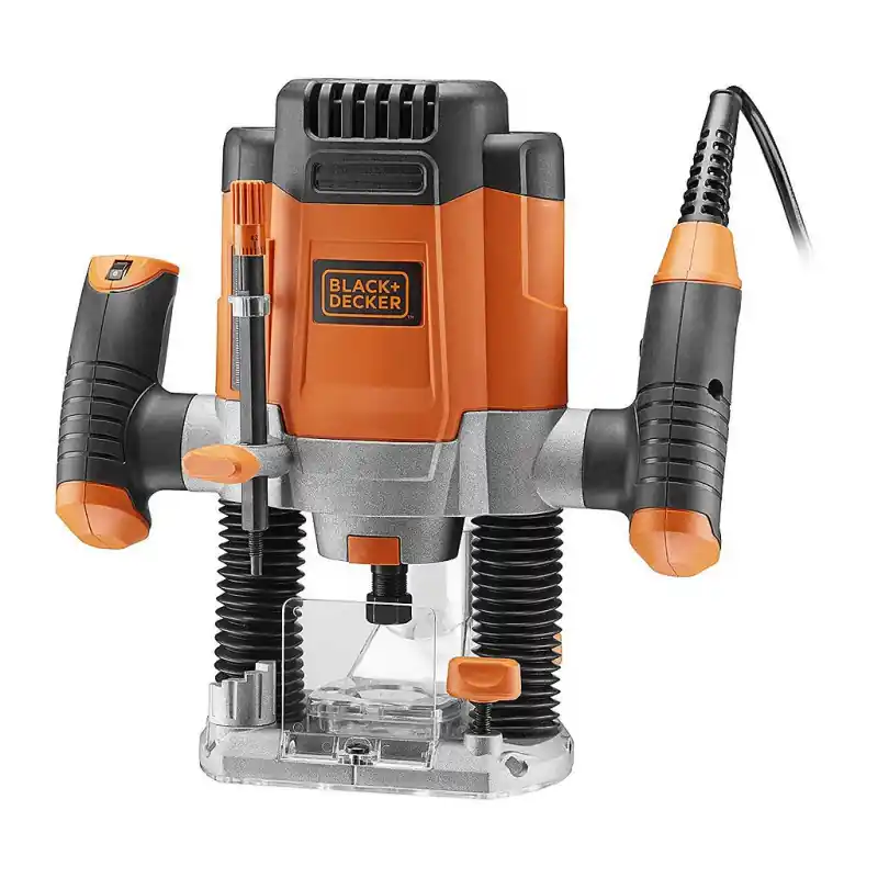 Defonceuse 1200W 13 accessoires KW1200EKA-QS Black and Decker