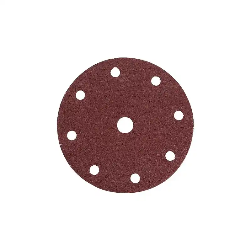 Disques abrasifs Diam 150 mm auto-agrippant 8 1 trous (bois/métal) Gra