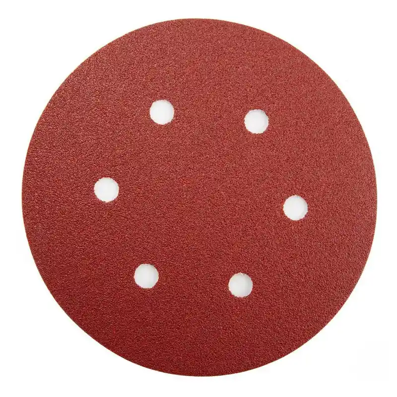 Disque abrasif 150 mm et 6 trous d‘aspiration Grain 60