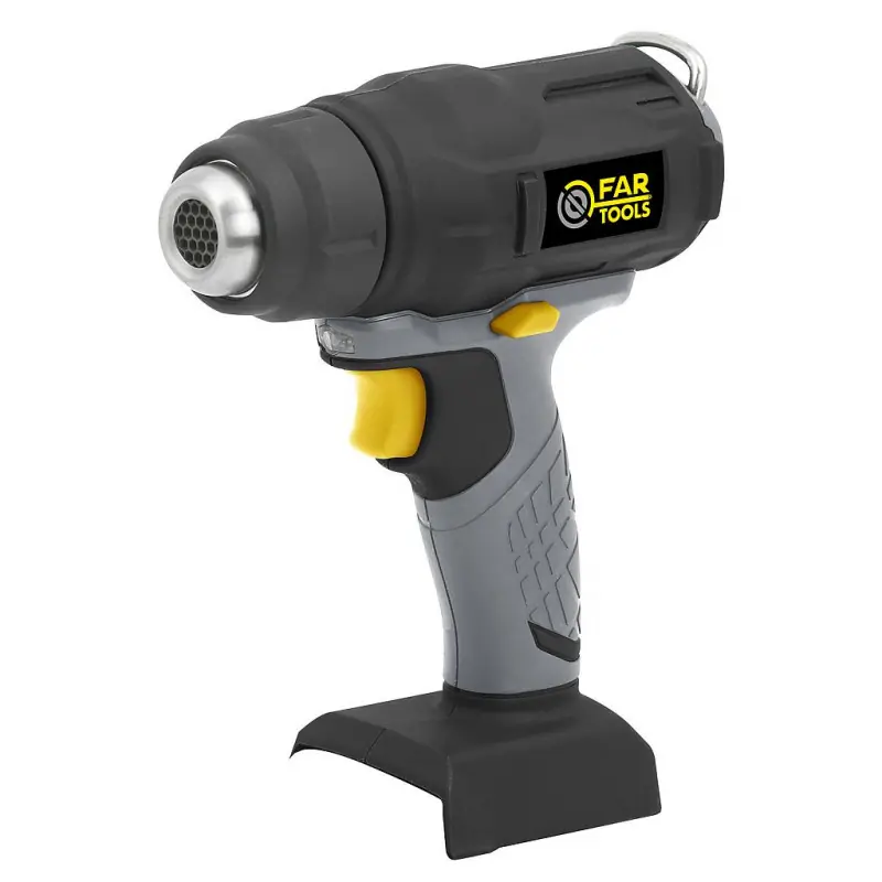 Décapeur thermique 18V Li-ion 550°C 200 L/min 3 buses XF-HEATGUN