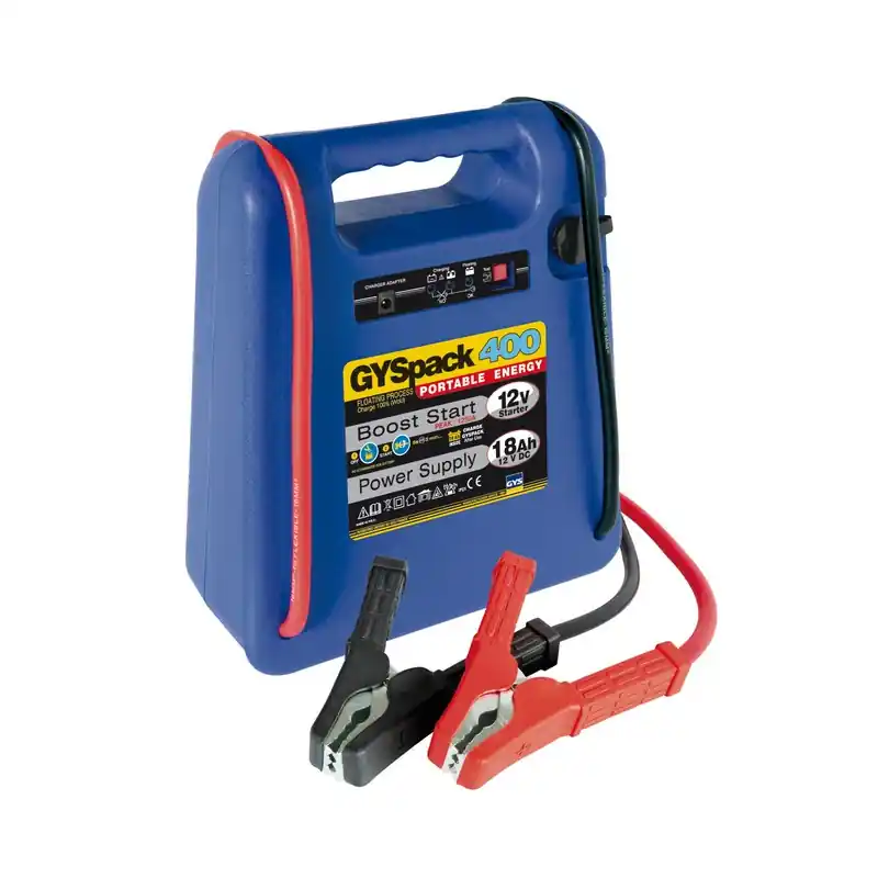 Démarreur autonome 12V 18Ah 2 en 1 GYSPACK 400