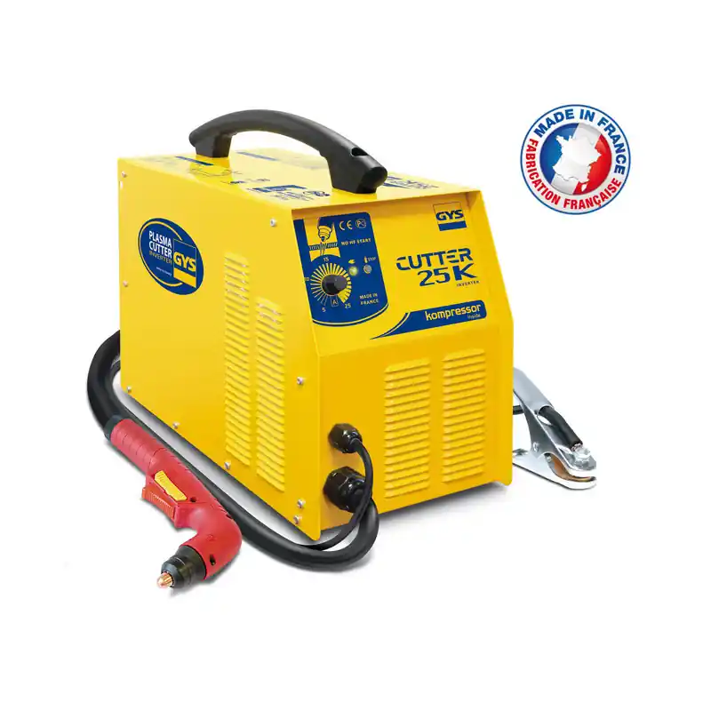 Découpeur plasma 230V compresseur intégré coupe max. 6mm CUTTER 25K