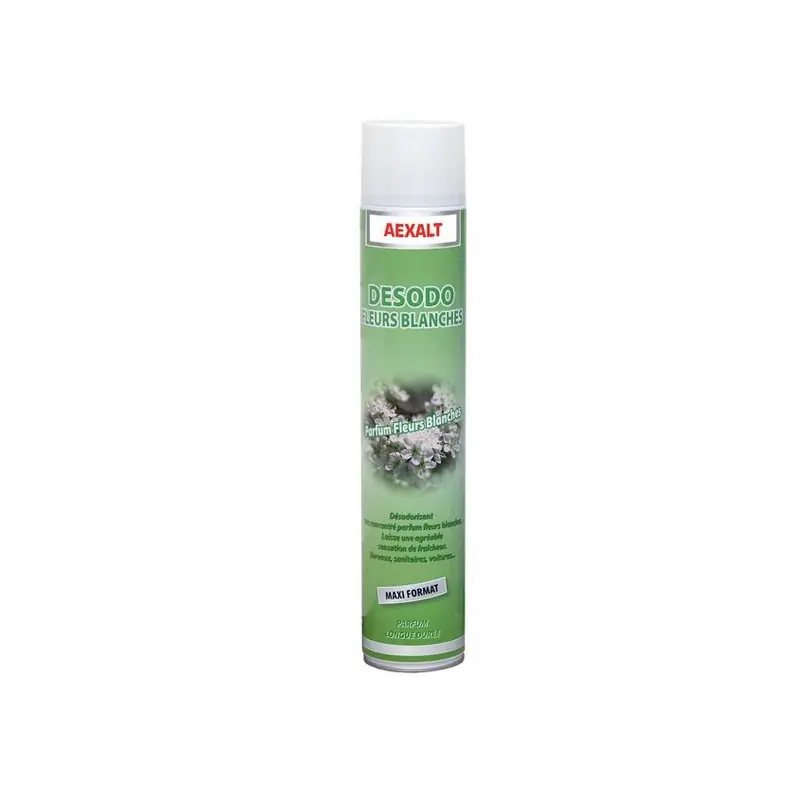 Désodorisant parfumé fleurs blanches Aérosol 1000 ml DESODO