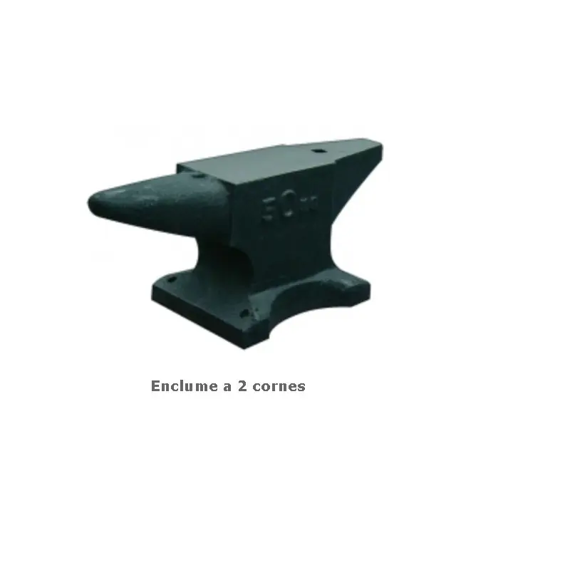 Enclume 2 cornes en fonte acier 10 Kg Longueur 27 cm