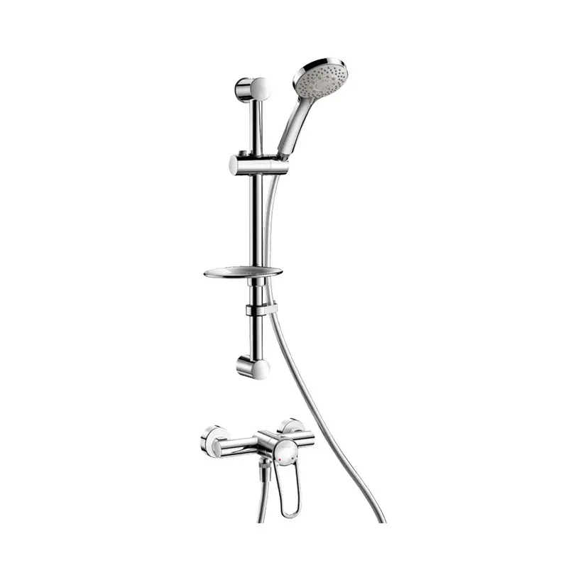 Ensemble douche mitigeur mécanique EP Securitouch raccords standards M