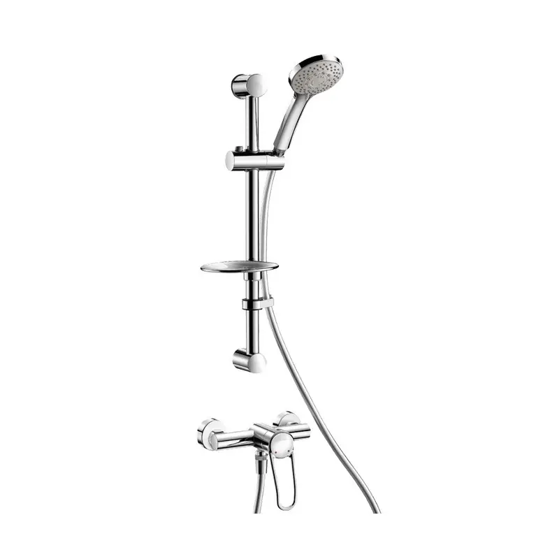 Ensemble de douche avec mitigeur mécanique Securitouch M1/2" Laiton ch