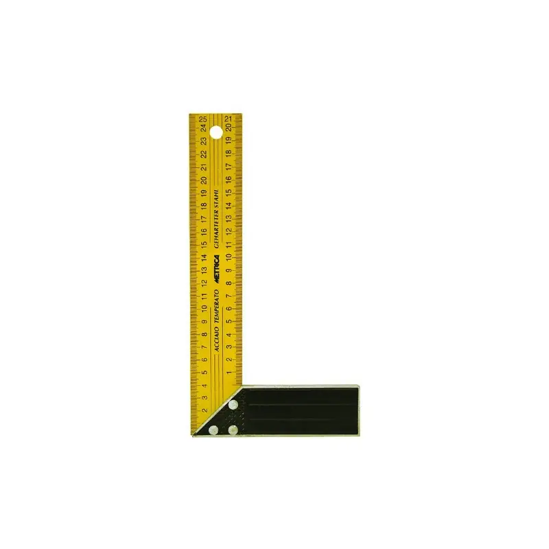 Equerre 29241 pour menuisier 200mm Metrica