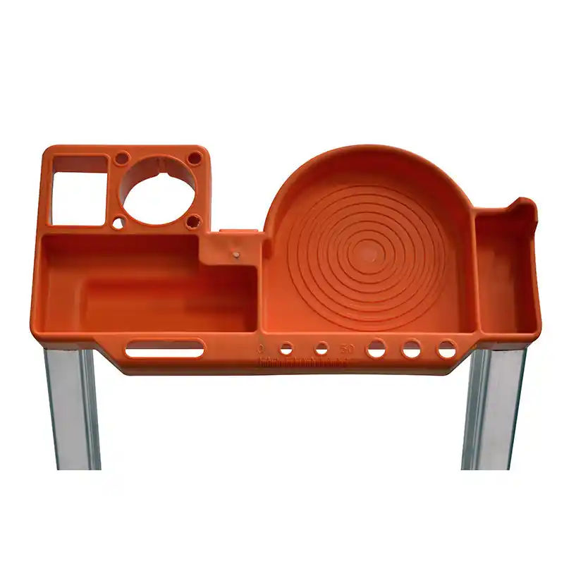 Escabeau aluminium 3 marches hauteur d‘accès maxi 2,65 m PRO 54