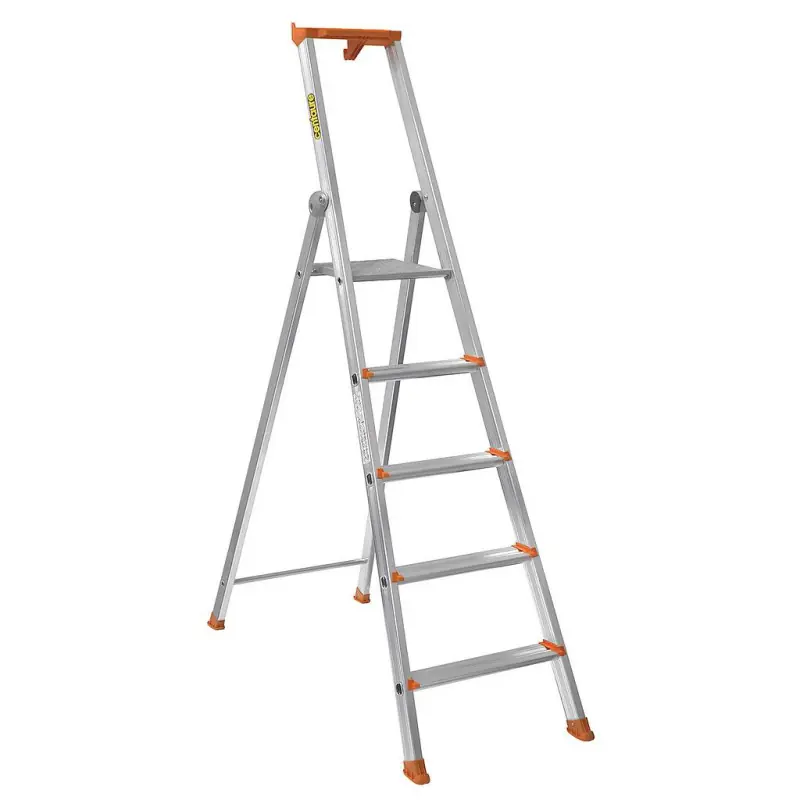 Escabeau aluminium professionnel 5 marches hauteur d‘accès maxi 310 m