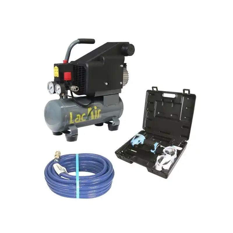 Ensemble compresseur coffret de cloueuse flexible