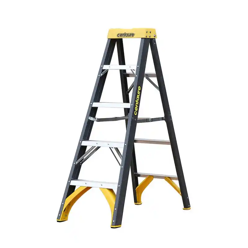 Escabeau en fibre de verre 4+1 marches hauteur d‘accès 255 m Swing Pro