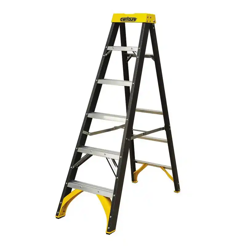 Escabeau en fibre de verre 5+1 marches hauteur d‘accès 285 m Swing Pro