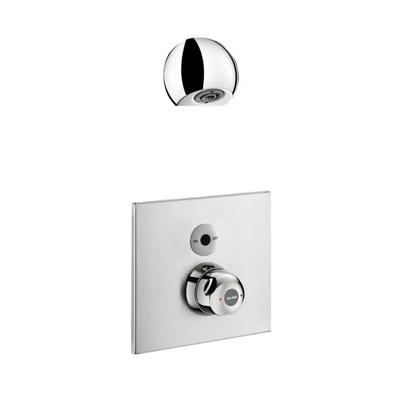 Ensemble douche SECURITHERM thermostatique électronique encastré