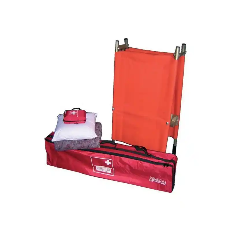 Ensemble complet brancard et equipement dans une housse ASEP PACK BP2L