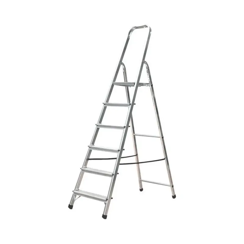 Escabeau bricoleur 6 marches Ht d‘accès 330 cm Selekta MixAlu