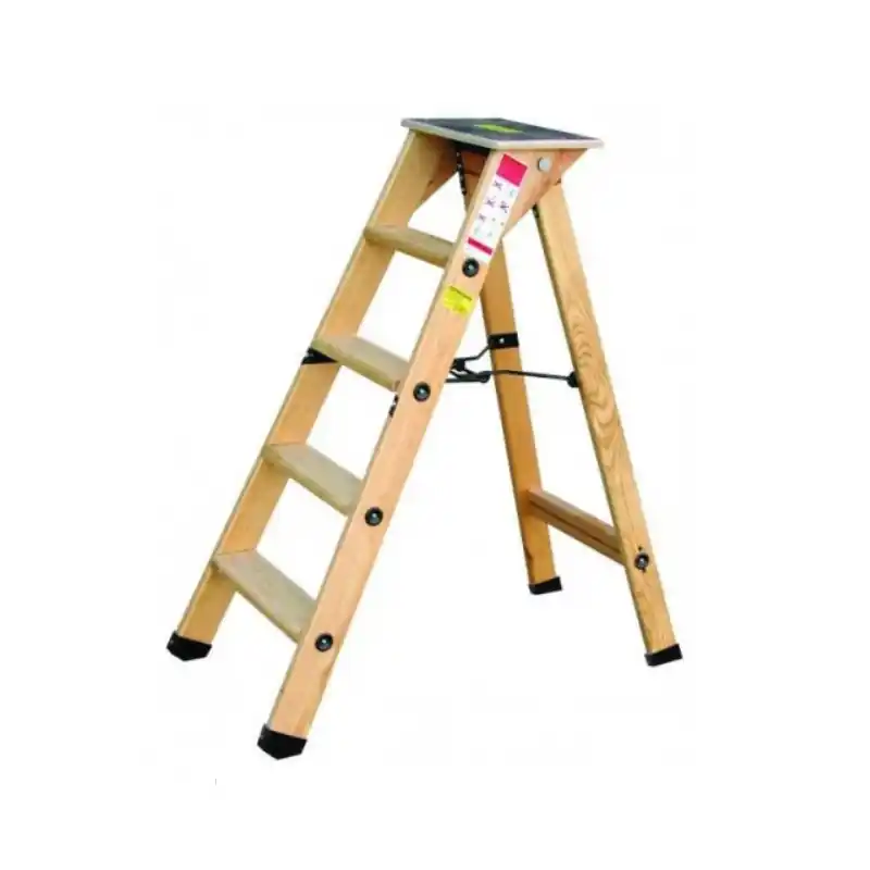 Escabeau bois PRO 11Marches+ tablette H 256cm