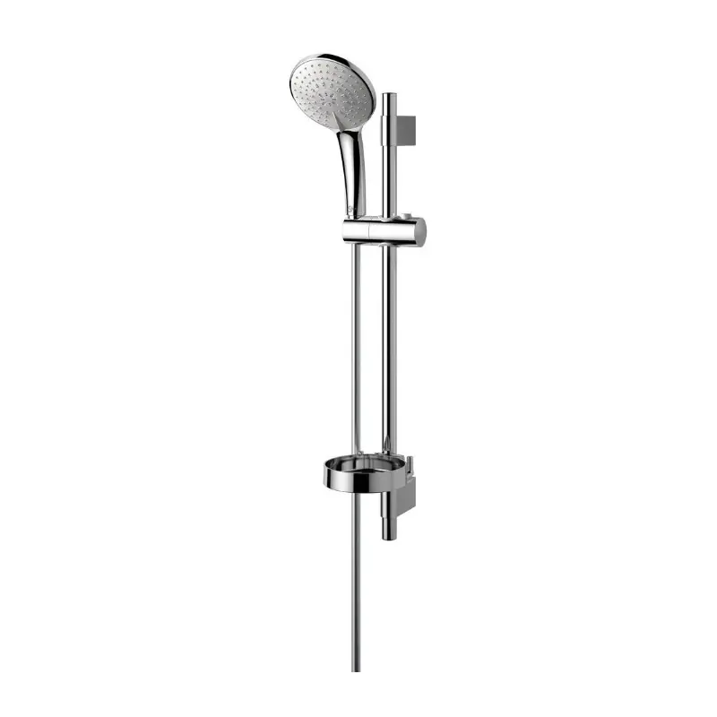 Ensemble de douche Idealrain barre 60cm douchette 3 jets porte-savon c