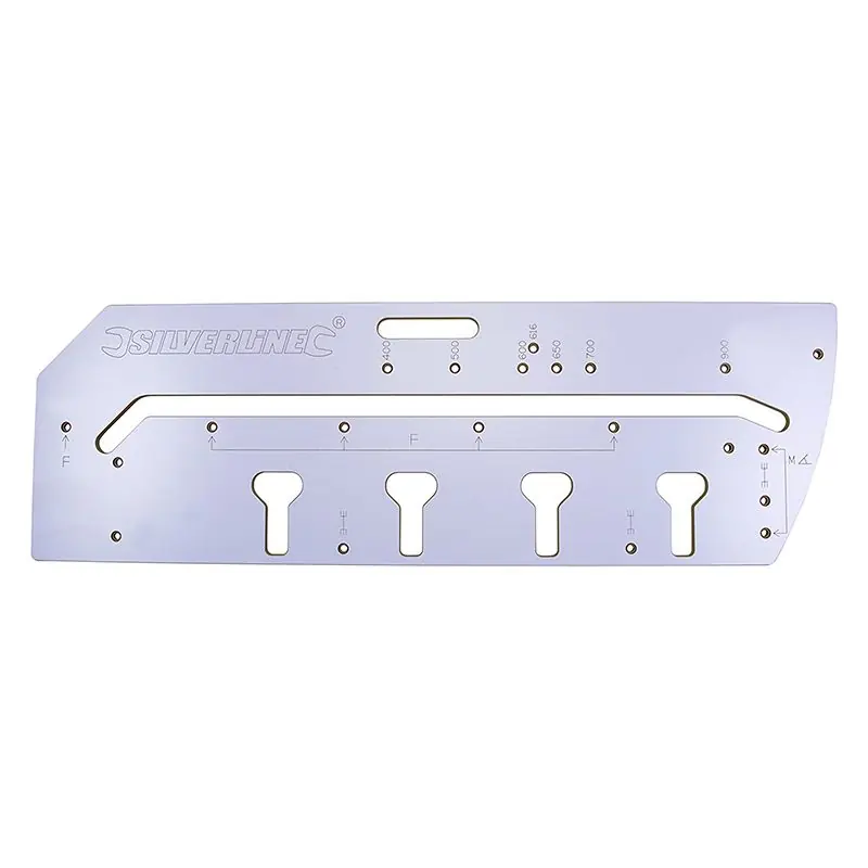 Gabarit de profilage Silverline 633488 pour plan de travail 900mm facile à utiliser et précis