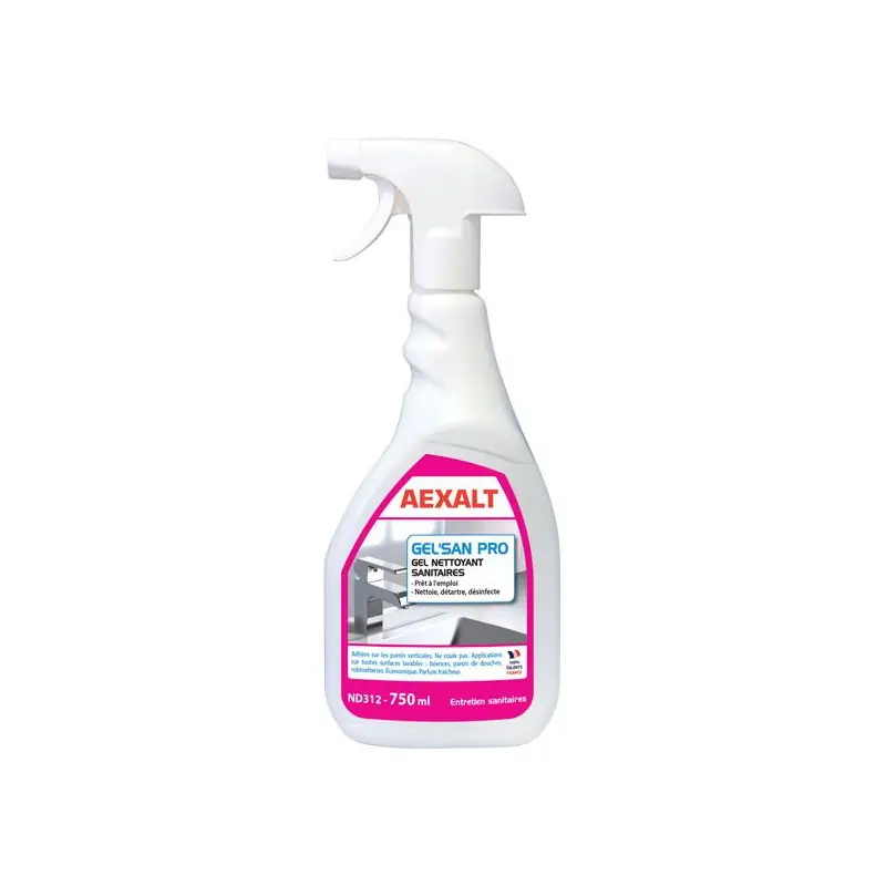 Gel‘san pro nettoyant sanitaires prêt à l‘emploi 750 ml