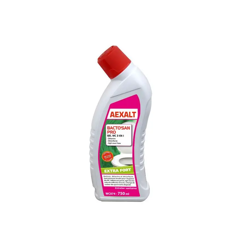 Gel nettoyant détartrant désodorisant et désinfectant 750 ml BACTO SAN