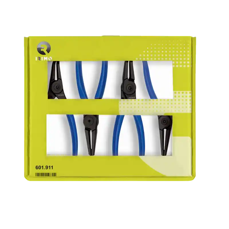Jeu de 4 pinces à circlips 19-16 mm 601911