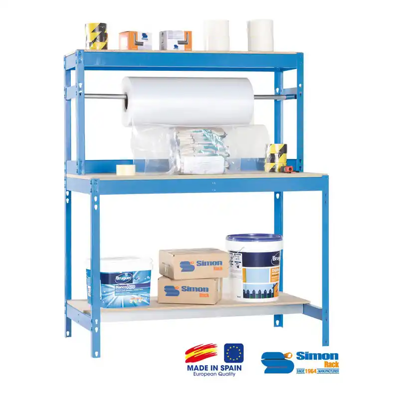 Kit Etabli 1440x1200x750mm BT-4 1200 BLEU/BOIS