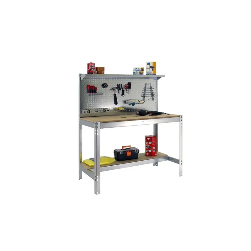 Kit Etabli Simonwork BT3 900 galva/bois 1440x900x600mm 400Kg SimonRack