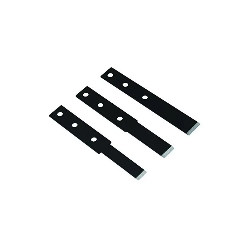 Jeu de 3 lames droites 19, 25 et 38 mm BBS107