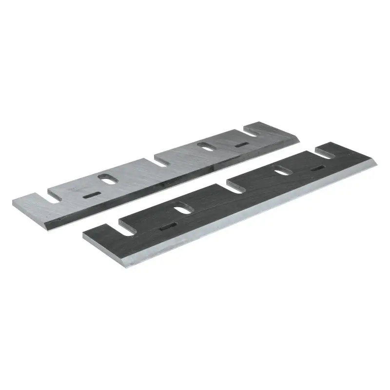 Jeu de 2 fers réaffutables D-63666 pour rabots 170mm Hss Makita